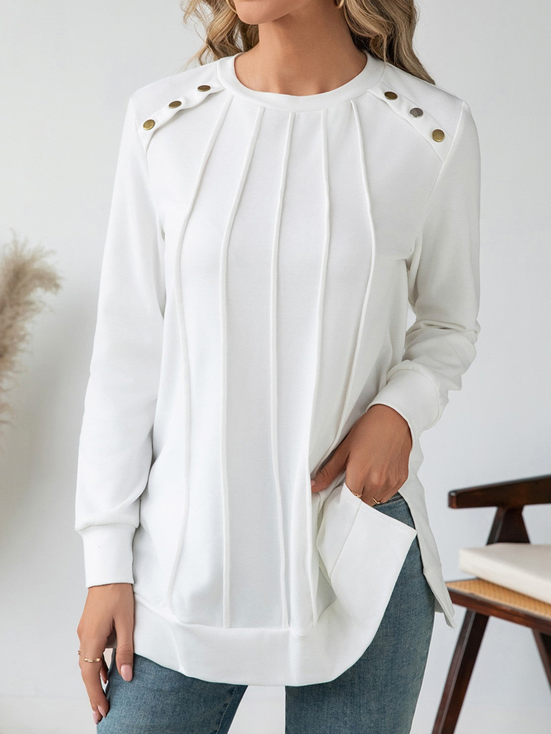 Gracefully Designed Blouse