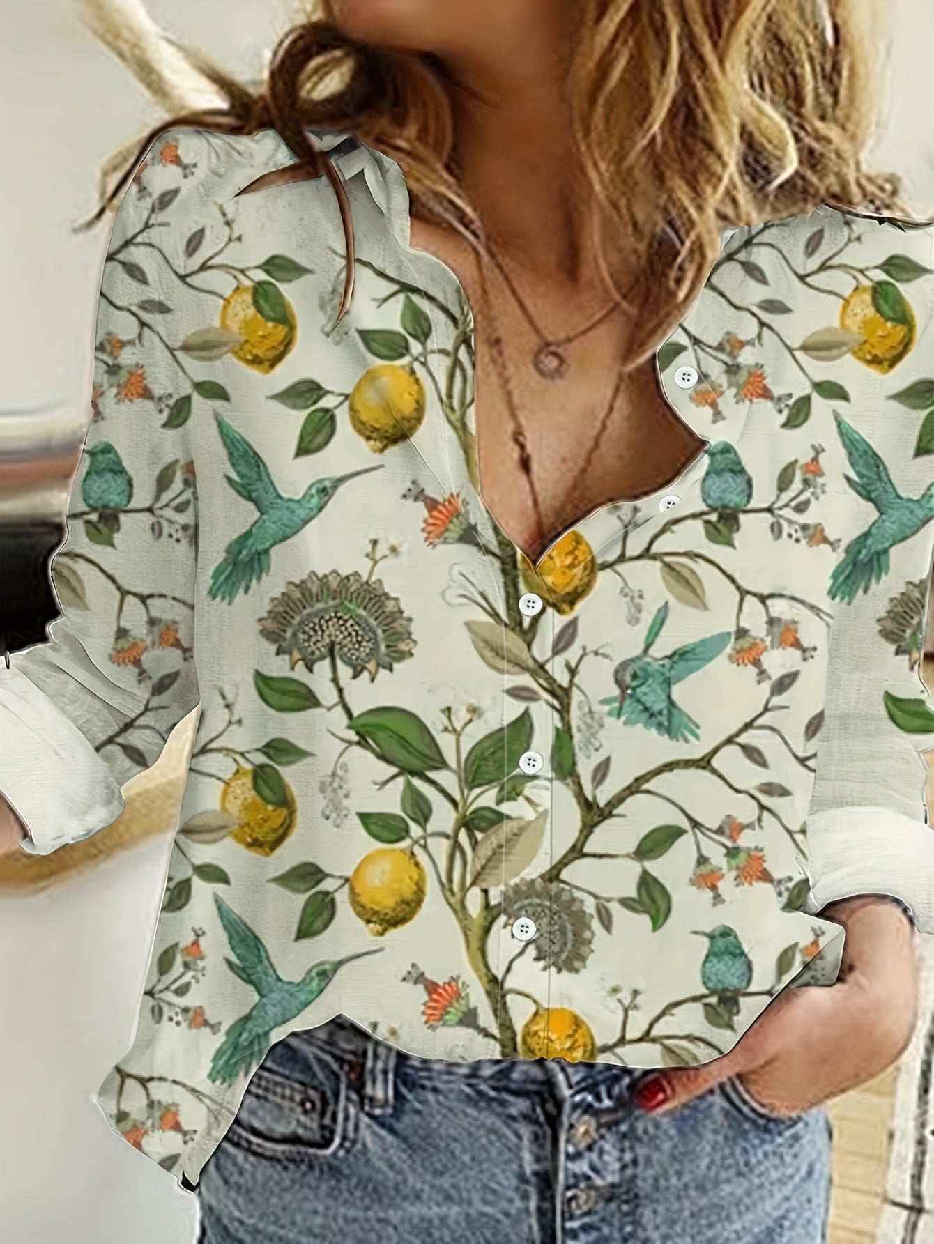 Timeless Vintage Style Blouse
