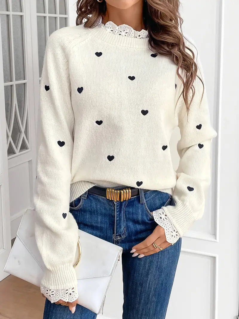 Gracefully Designed Sweater