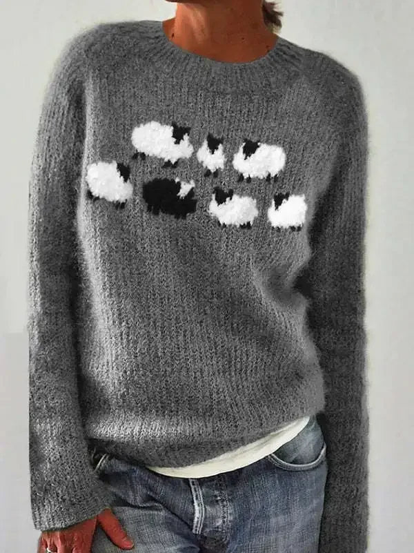 Gracefully Designed Sweater