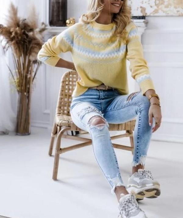 Classic Designed Sweater