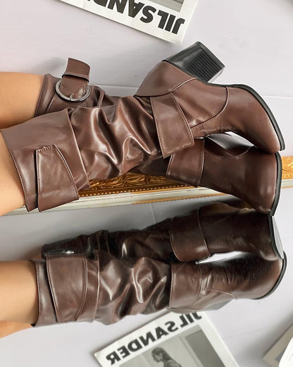 Chic Orthopedic Boots with Unique Design