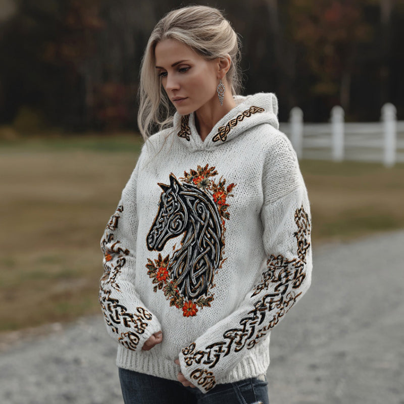 Gracefully Designed Sweater