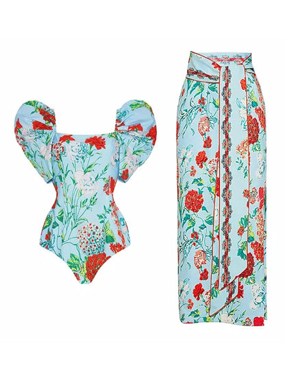 Puff Sleeve Suit