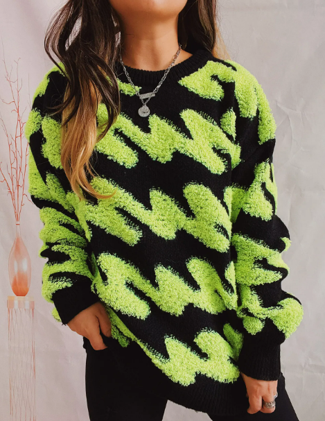 Gracefully Designed Sweater