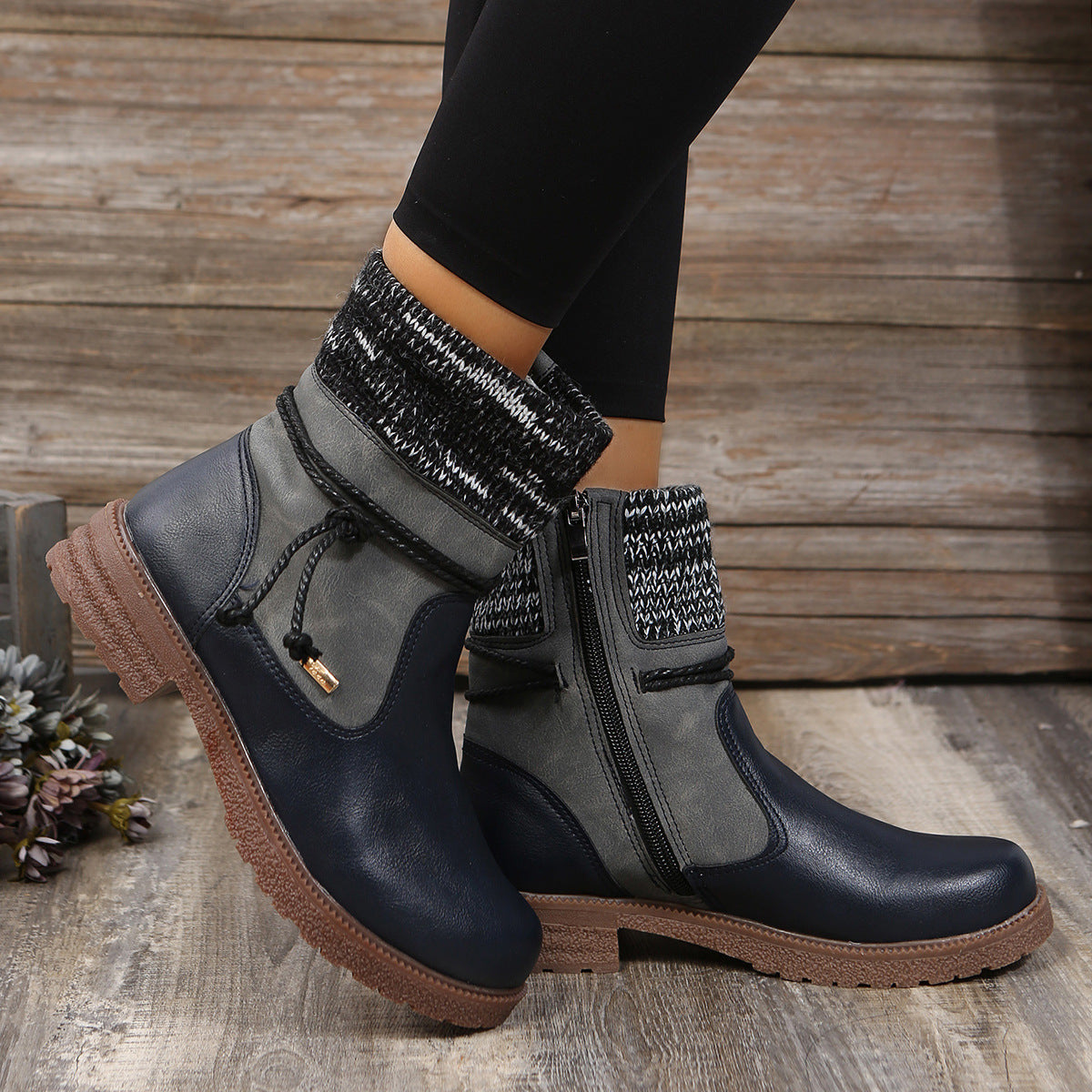 Chic Orthopedic Boots with Unique Design