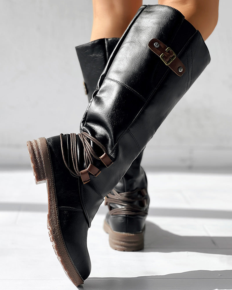 Classic Orthopedic Boots with Timeless Style