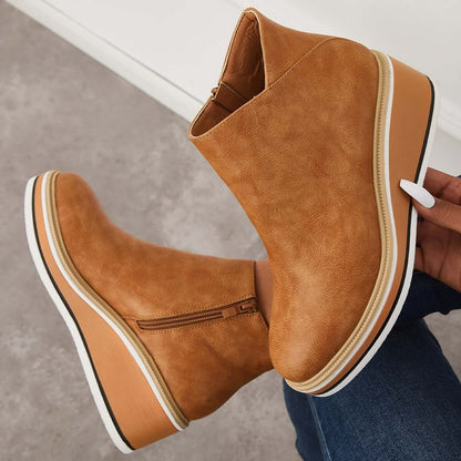 Chic Orthopedic Boots with Unique Design
