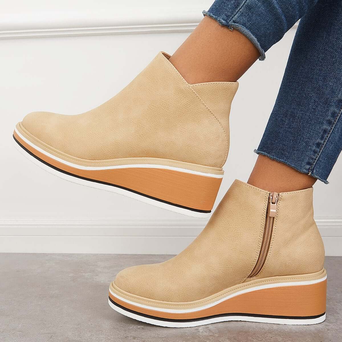 Chic Orthopedic Boots with Unique Design