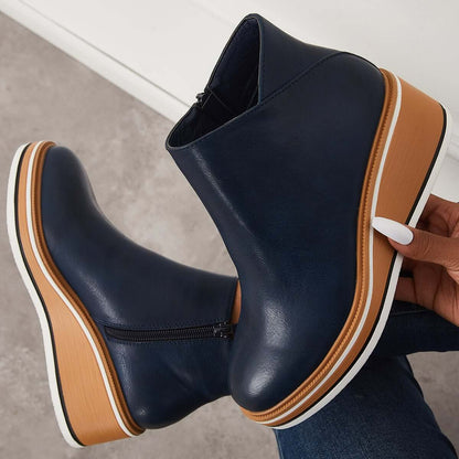 Chic Orthopedic Boots with Unique Design