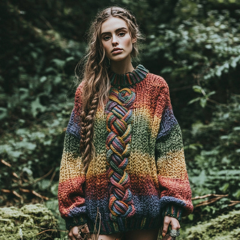 Gracefully Designed Sweater