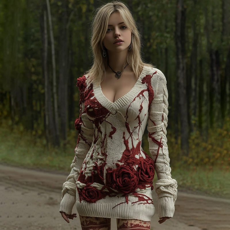 Gracefully Designed Sweater