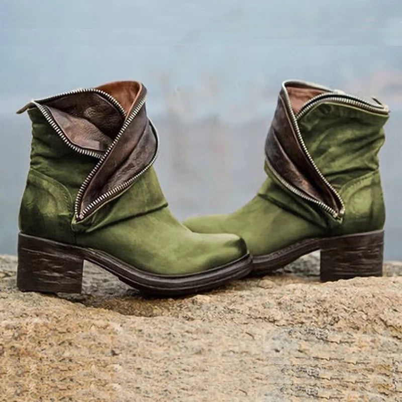 Vintage Inspired Orthopedic Boots