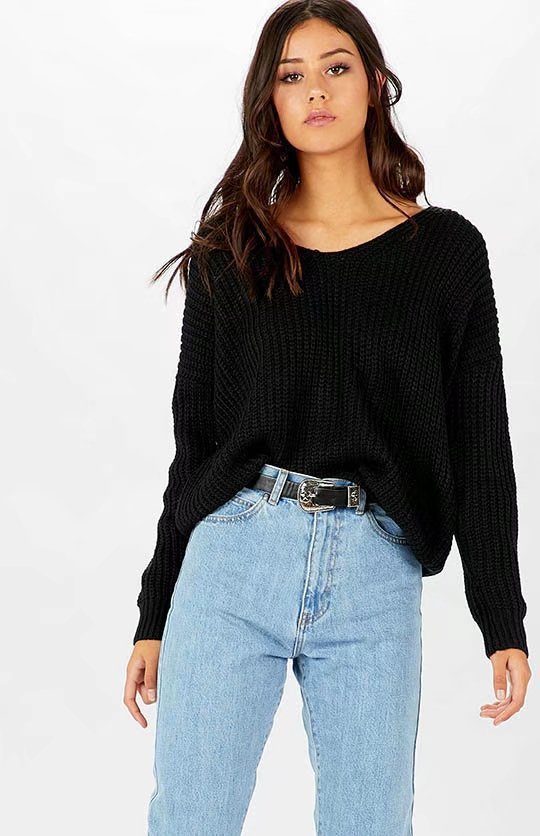 Gracefully Designed Pullover