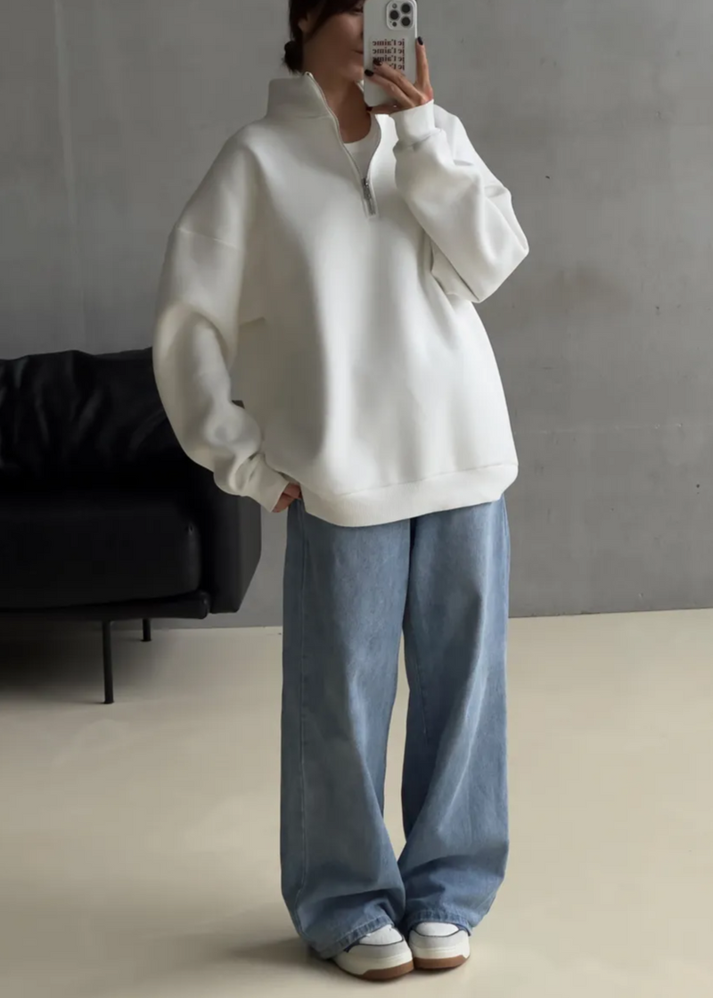 Vintage Inspired Pullover with a Contemporary Edge