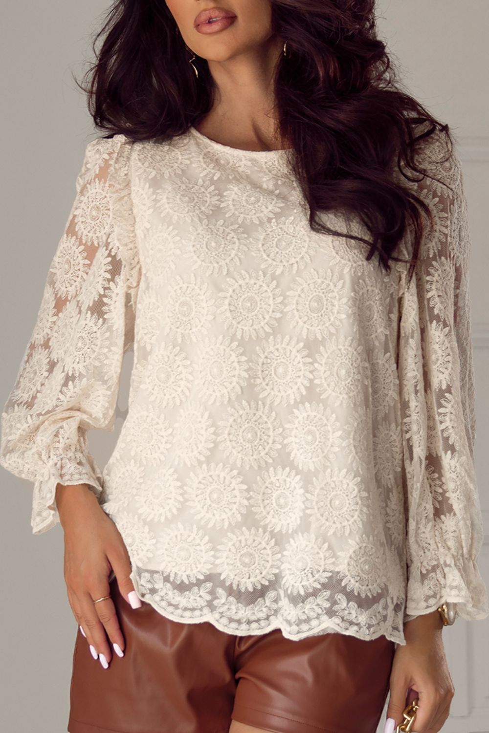 Timeless Vintage Style Blouse