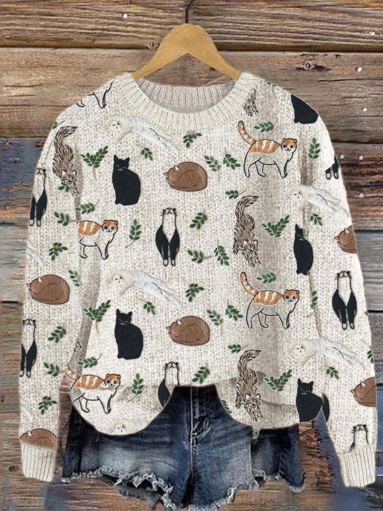Gracefully Designed Sweater