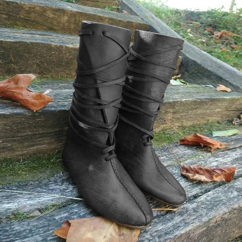 Vintage Inspired Orthopedic Boots