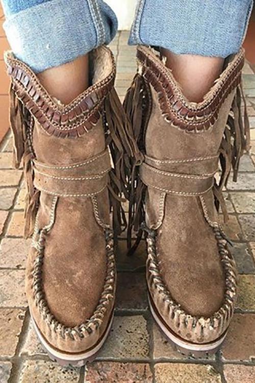 Vintage Inspired Orthopedic Boots