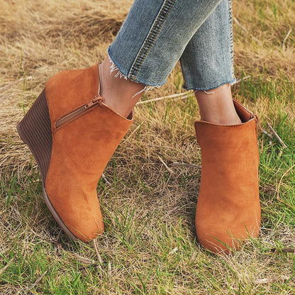 Classic Orthopedic Boots with Timeless Style