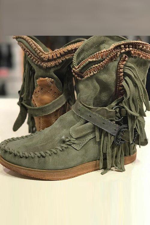 Vintage Inspired Orthopedic Boots