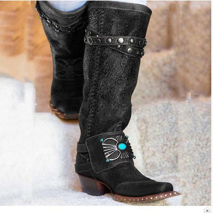 Vintage Inspired Orthopedic Boots