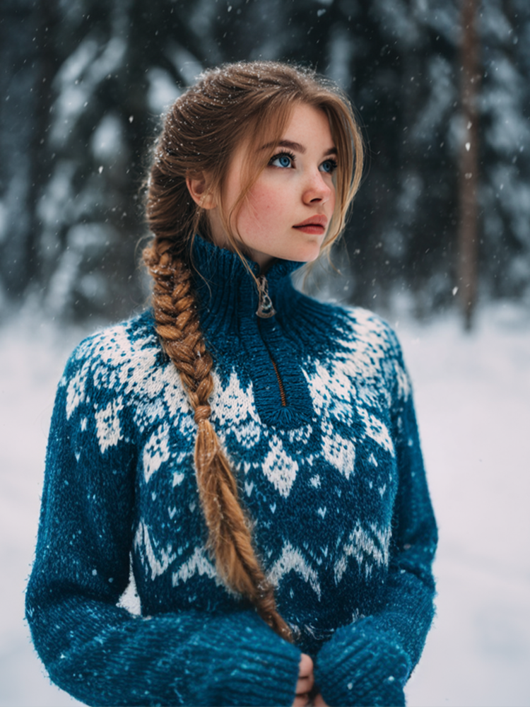 Timeless Vintage Style Sweater