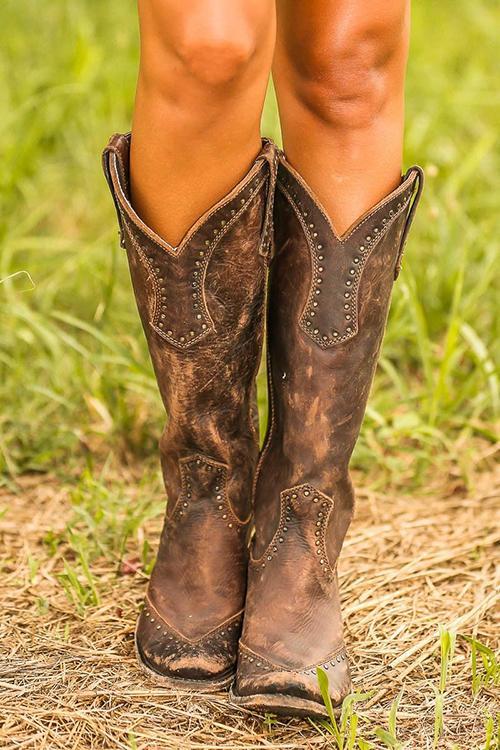 Vintage Inspired Orthopedic Boots