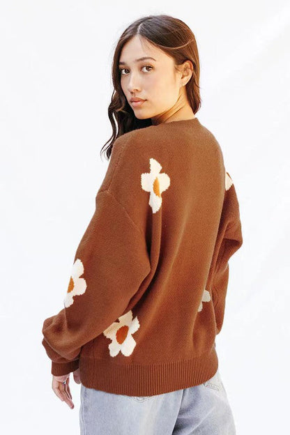 Gracefully Designed Sweater