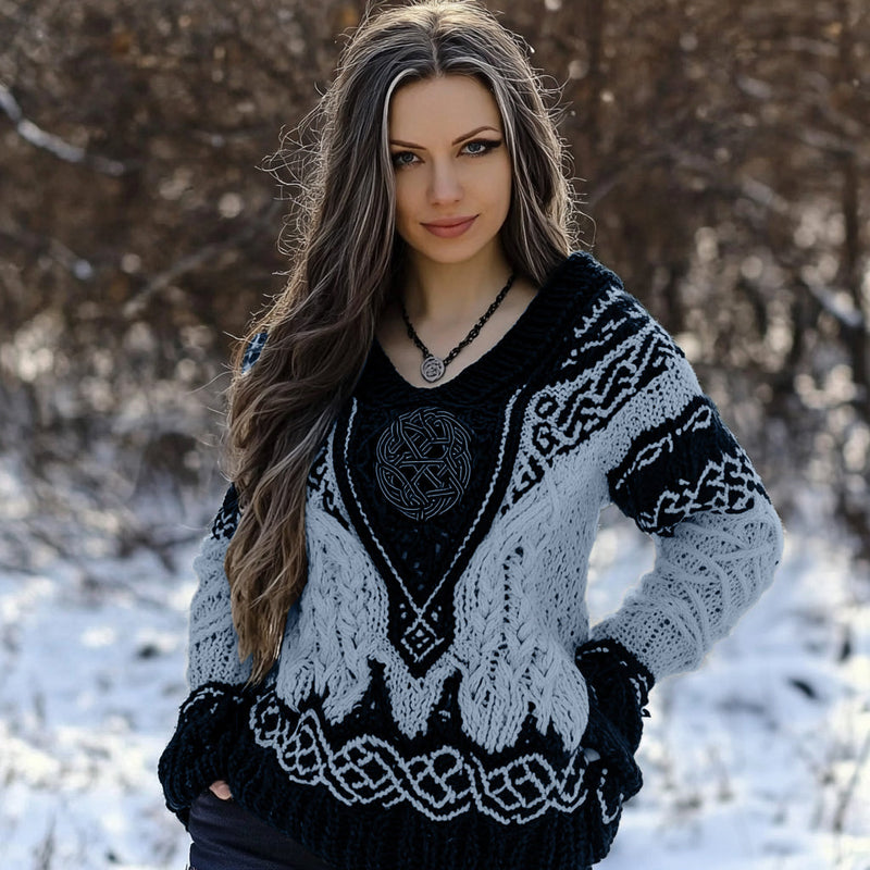 Gracefully Designed Sweater