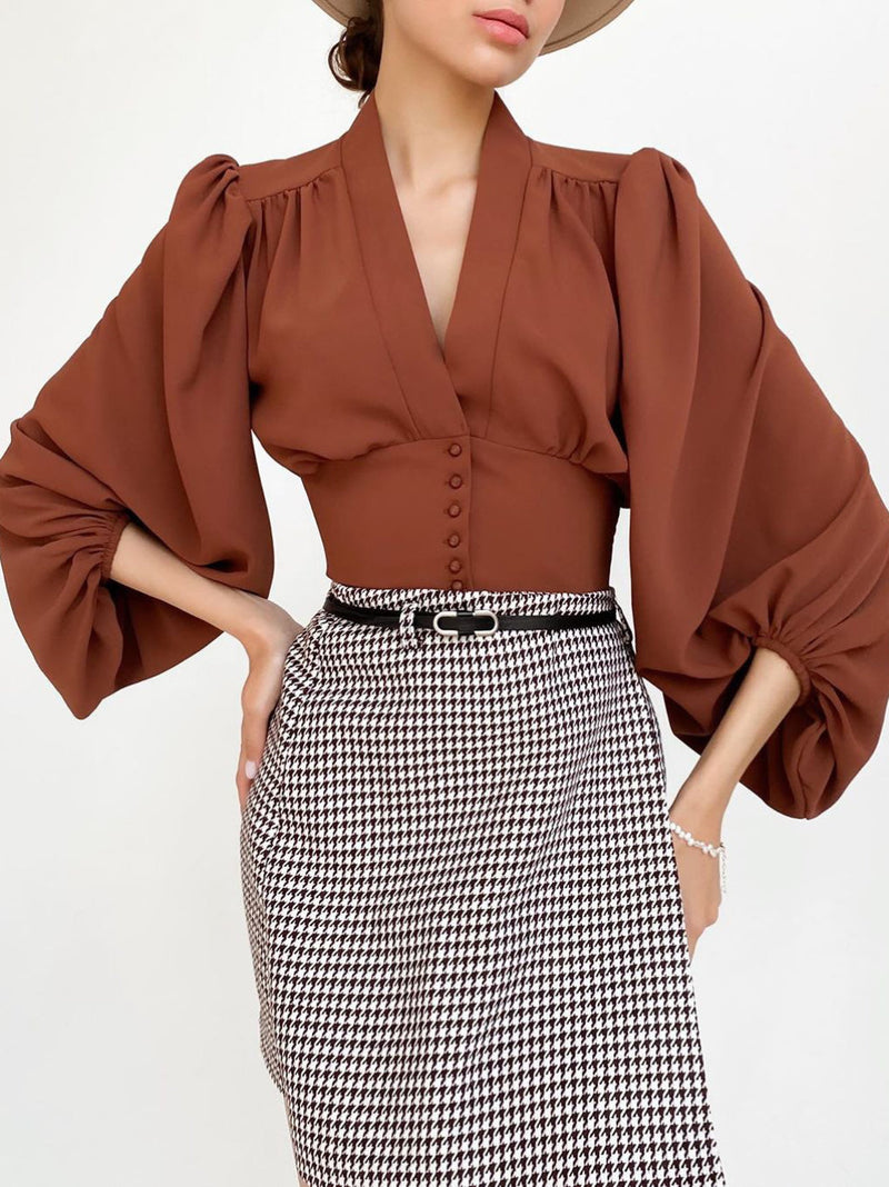 Timeless Vintage Style Blouse