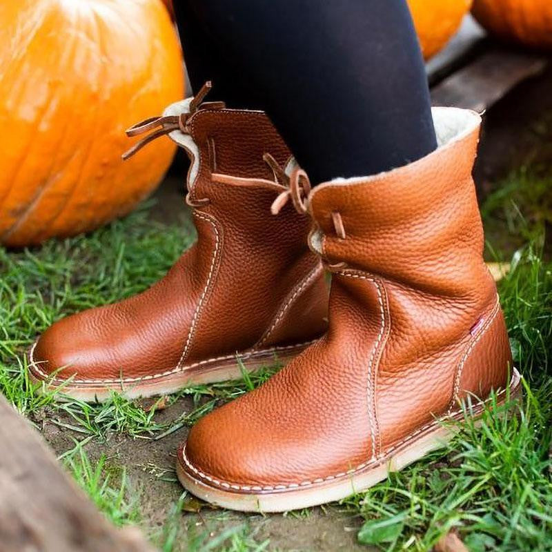 Classic Orthopedic Boots with Timeless Style