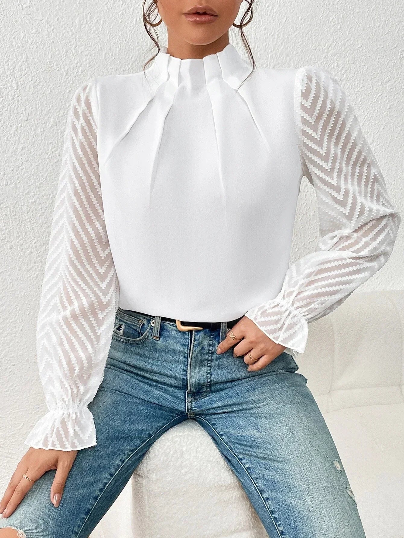 Gracefully Designed Blouse