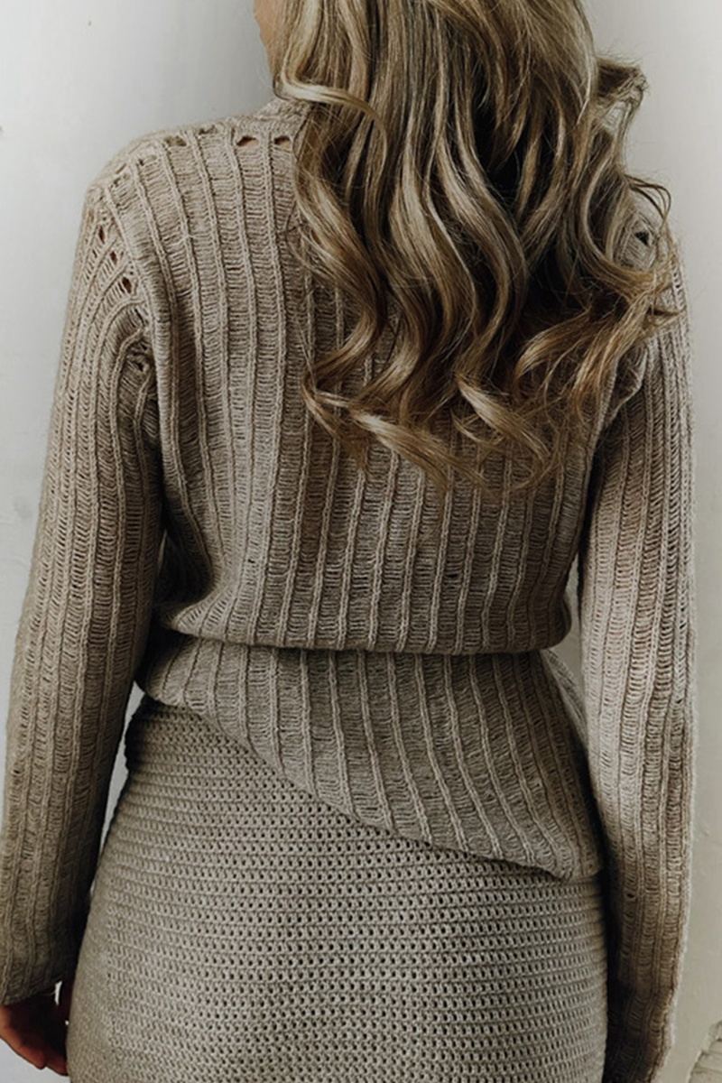 Gracefully Designed Sweater