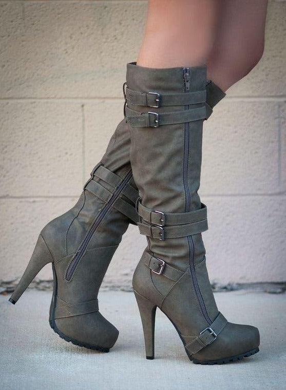 Chic Orthopedic Boots with Unique Design