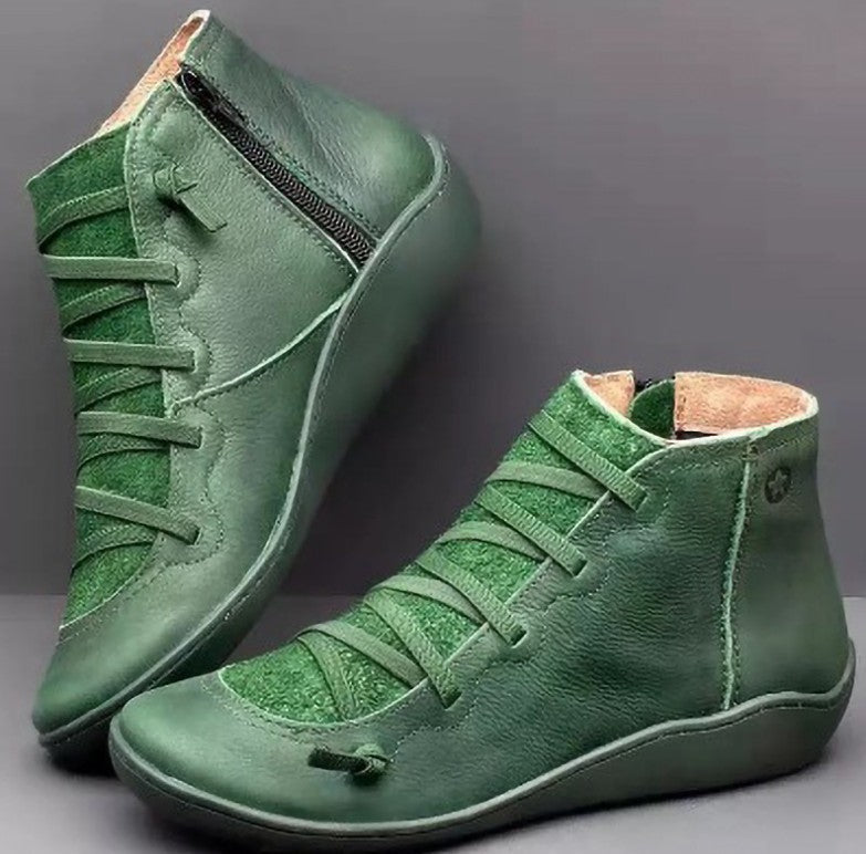 Classic Orthopedic Boots with Timeless Style