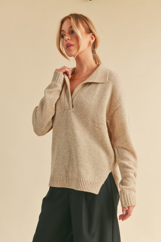 Gracefully Designed Sweater