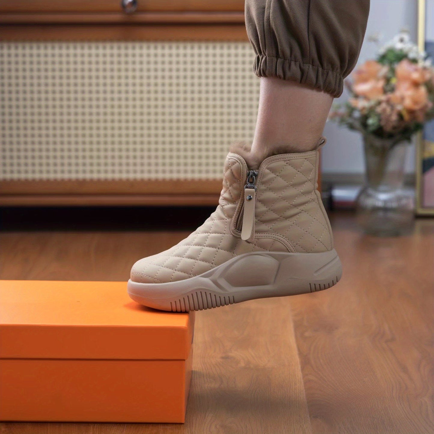 Chic Orthopedic Boots with Unique Design