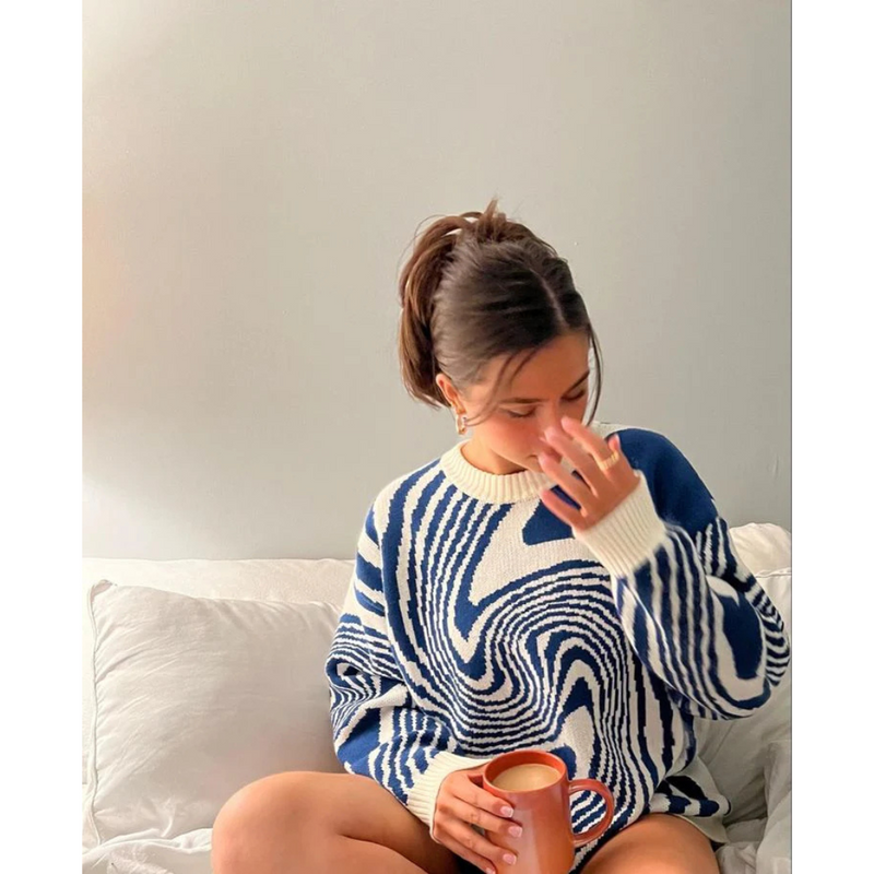 Gracefully Designed Sweater
