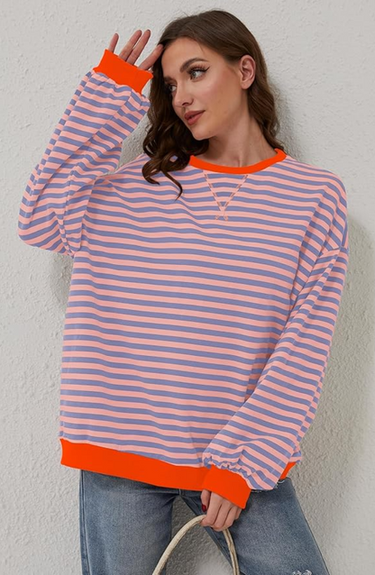 Orange and blue