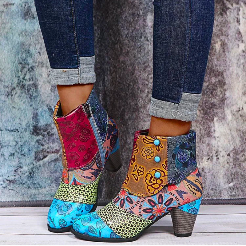 Chic Orthopedic Boots with Unique Design