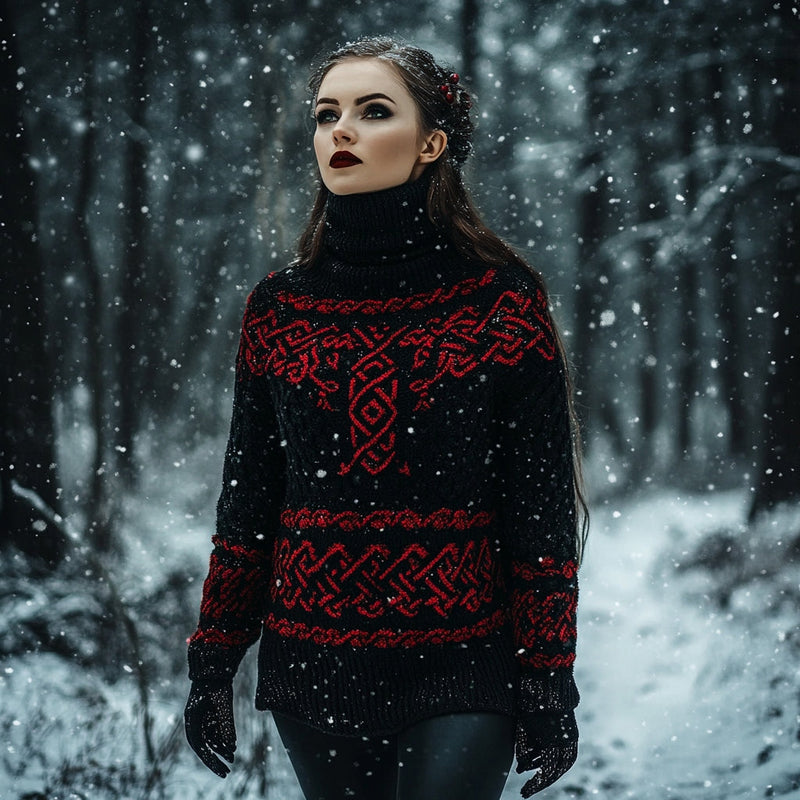 Gracefully Designed Sweater