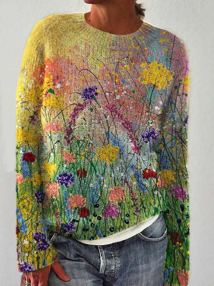 Gracefully Designed Sweater