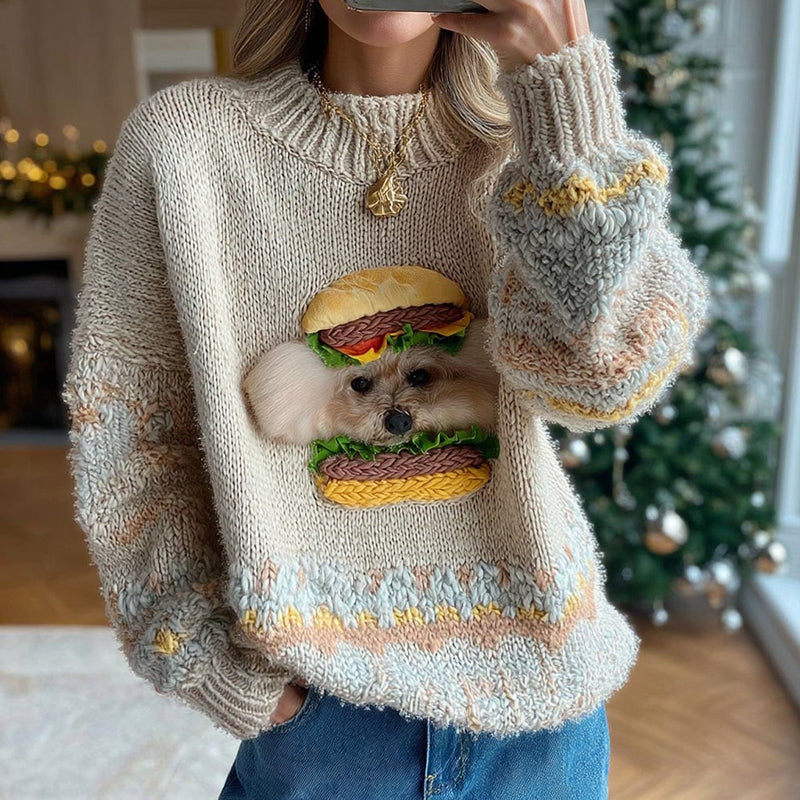 Gracefully Designed Sweater