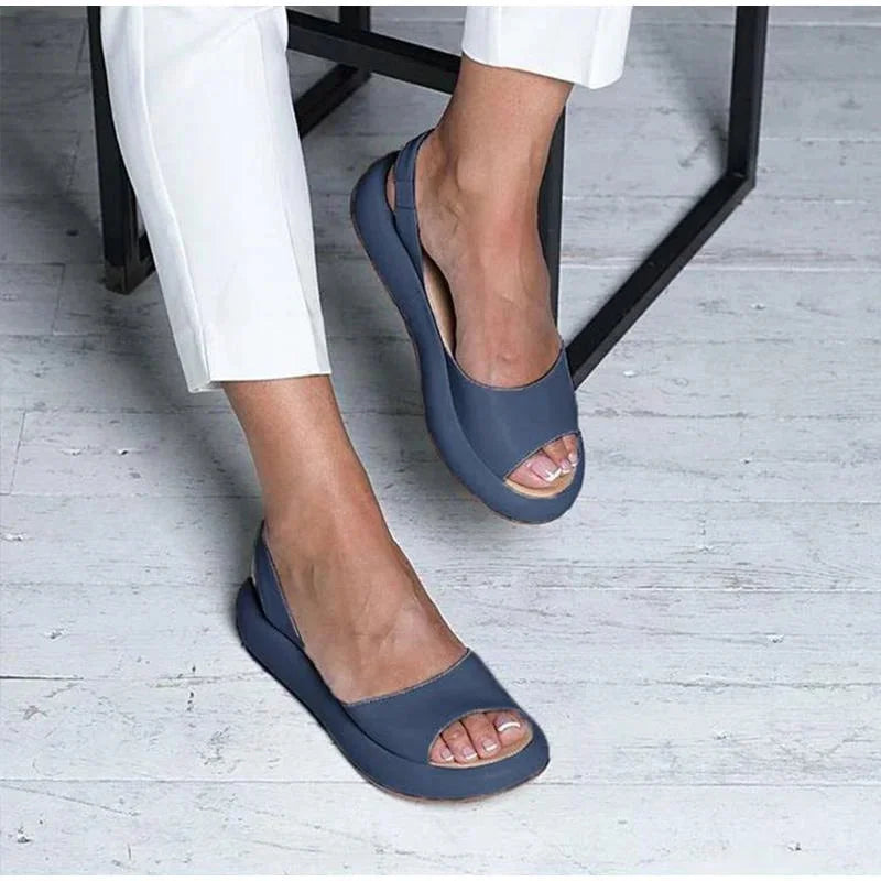 Chic Orthopedic Flats with Unique Design