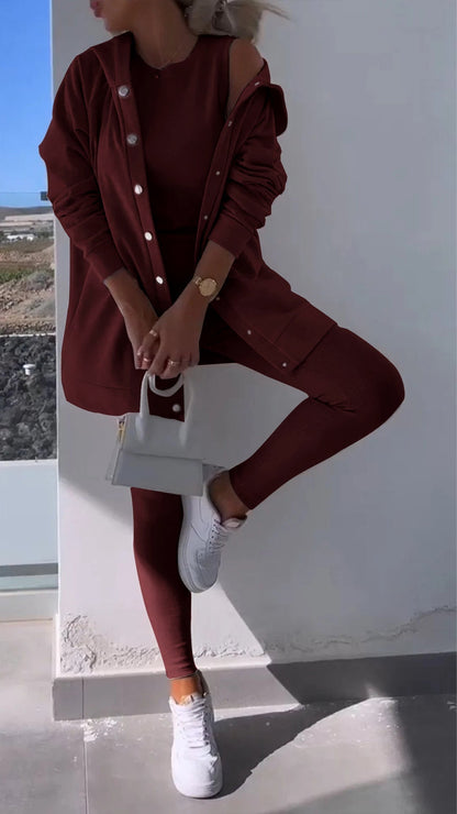 Burgundy red