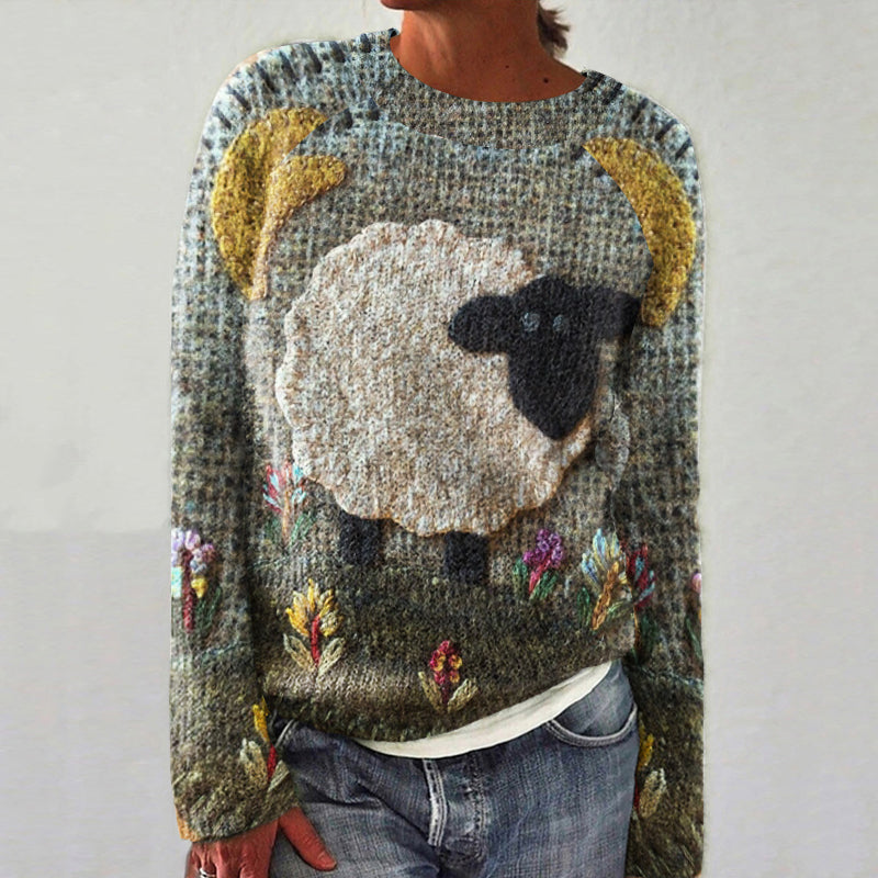 Gracefully Designed Sweater