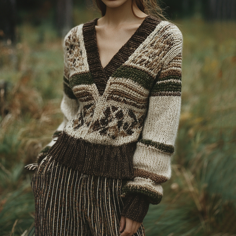 Timeless Vintage Style Sweater
