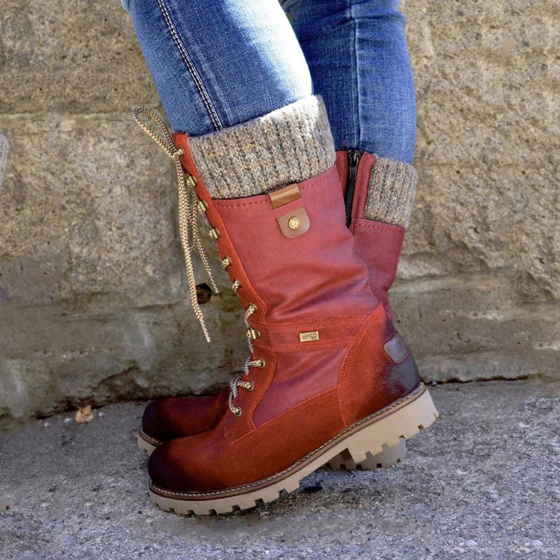 Chic Orthopedic Boots with Unique Design