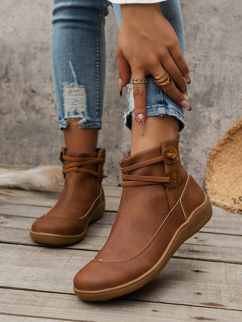 Vintage Inspired Orthopedic Boots